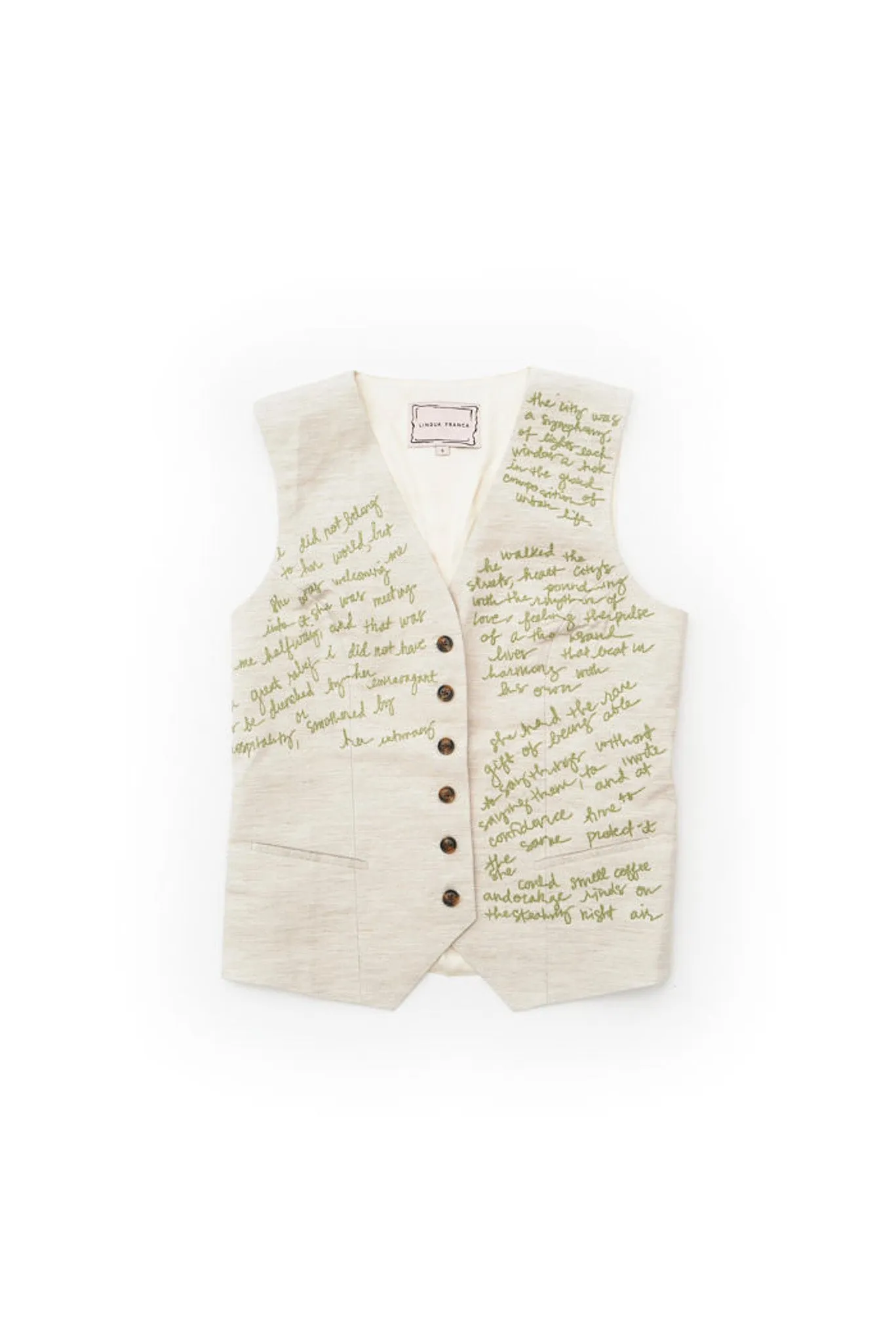 Waverly Linen Vest