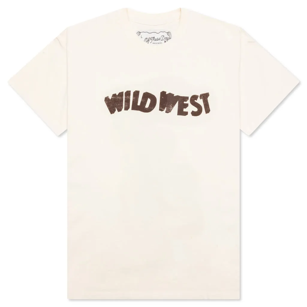 Wild West Tee - Bone