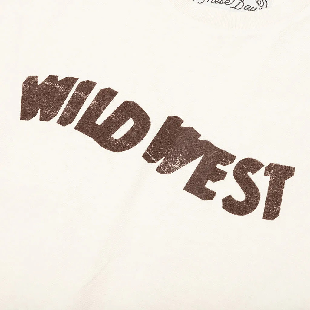 Wild West Tee - Bone